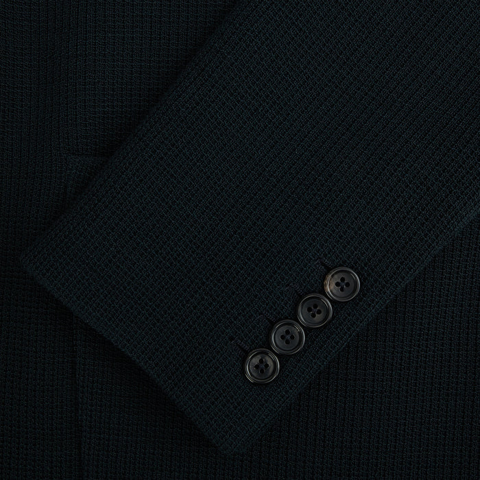 Forest Green KNITTED CAMBRIDGE BLAZER Image 3