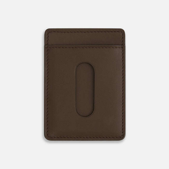 Dark Chocolate Two-slot Card Case Image 1