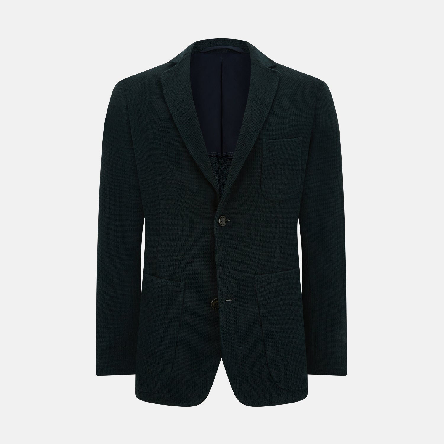 Forest Green KNITTED CAMBRIDGE BLAZER