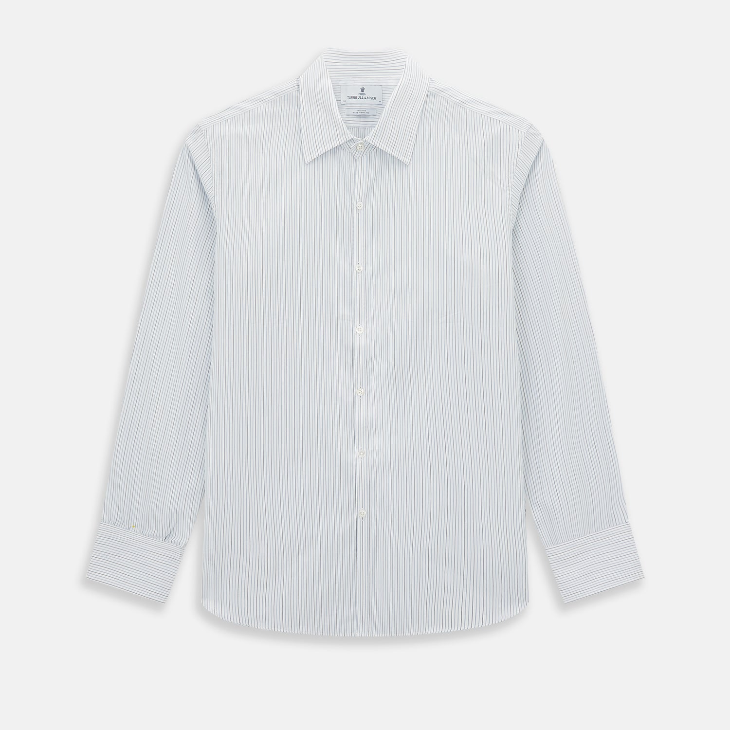 Image 1 of product Pale Blue and Navy Pinstripe Westminster Shirt