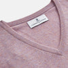 Lilac Heather Ifor Cashmere Slipover