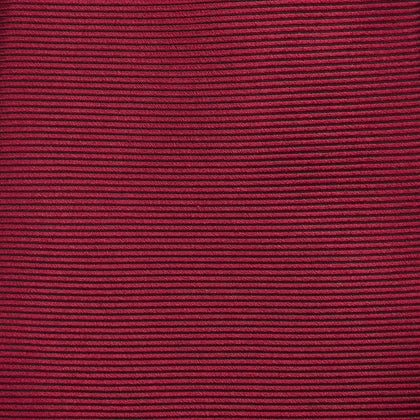 HORIZONTAL TWILL BURGUNDY TIE Image 2