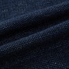 View 5 of product The Turnbull & Asser Navy Linen Blend Cambridge blazer features British tailoring with a notched lapel, two buttons, and three front pockets, shown on a plain white background.