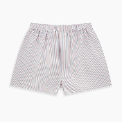 Red And Black Stripe Godfrey Boxer Shorts Image 2