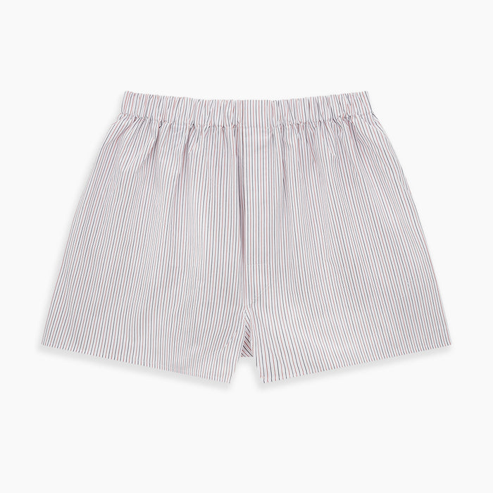 Red And Black Stripe Godfrey Boxer Shorts Image 2