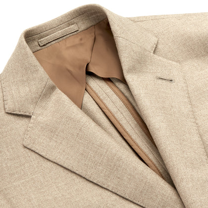 Beige Wool, Silk and Cashmere Bern Jacket Image 3