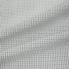 View 8 of product A forest green micro tattersall Westminster shirt by Turnbull & Asser with long sleeves, pointed collar, button-down front, and a tailored fit is displayed flat on a white background.
