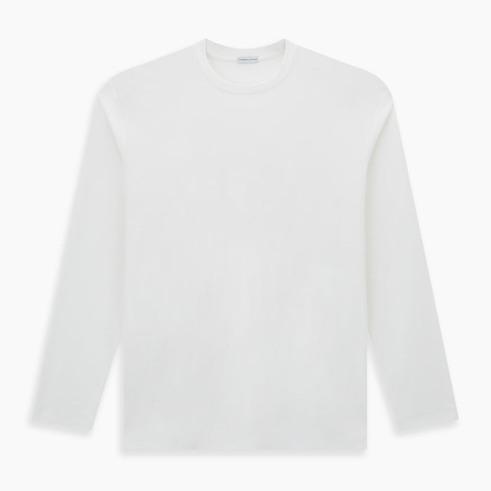 White Long-Sleeve T-shirt Image 13