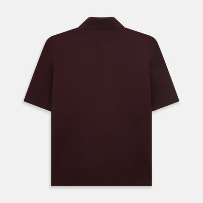 Burgundy Polo Shirt Image 2