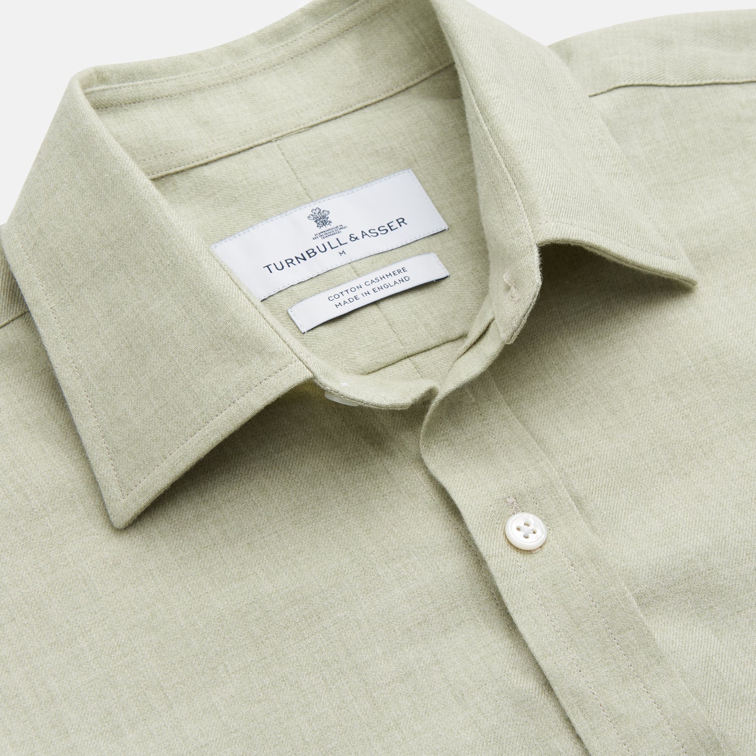 Image 2 of product Soft Green Cashmerello Weekend Fit Finch Shirt
