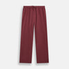 Burgundy Silk Pyjama Set