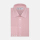 Light Pink Gingham Check Shirt with T&A Collar and 3-Button Cuffs