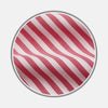 View 1 of product A close-up of BESPOKE FABRIC 1366 37 by Turnbull & Asser, featuring bold red and white diagonal stripes framed by a gray border—ideal inspiration for your next custom shirt or fabric choice.