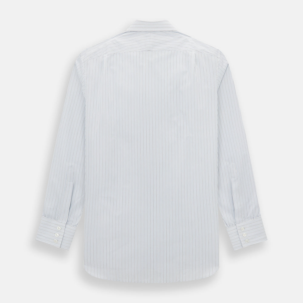 Navy and Blue Pinstripe Mayfair Shirt