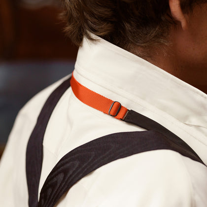 Cream Silk Shirt with T&A Collar and 3-Button Cuffs Image 3