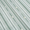 View 7 of product The SAGE GREEN MULTI STRIPE WESTMINSTER SHIRT by Turnbull & Asser features a classic collar, long sleeves, buttoned cuffs, relaxed fit, and vertical green and white stripes—embodying timeless British craftsmanship.