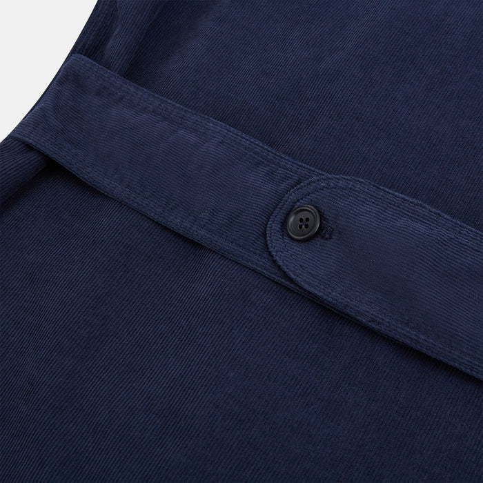 Light Navy Kingston Corduroy Caban Jacket Image 3
