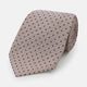 Navy and Lilac Micro Dot Silk Tie