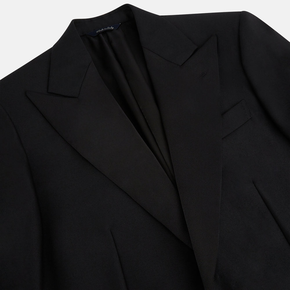 Black Single Breasted Dinner Suit