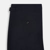 Midnight Blue Wool Henry Trousers