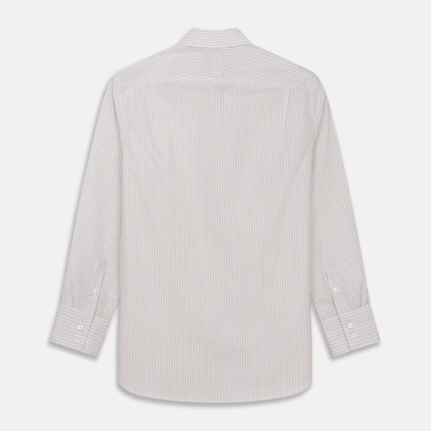 Image 5 of product Red Multi Stripe Tailored Fit Shelton Shirt