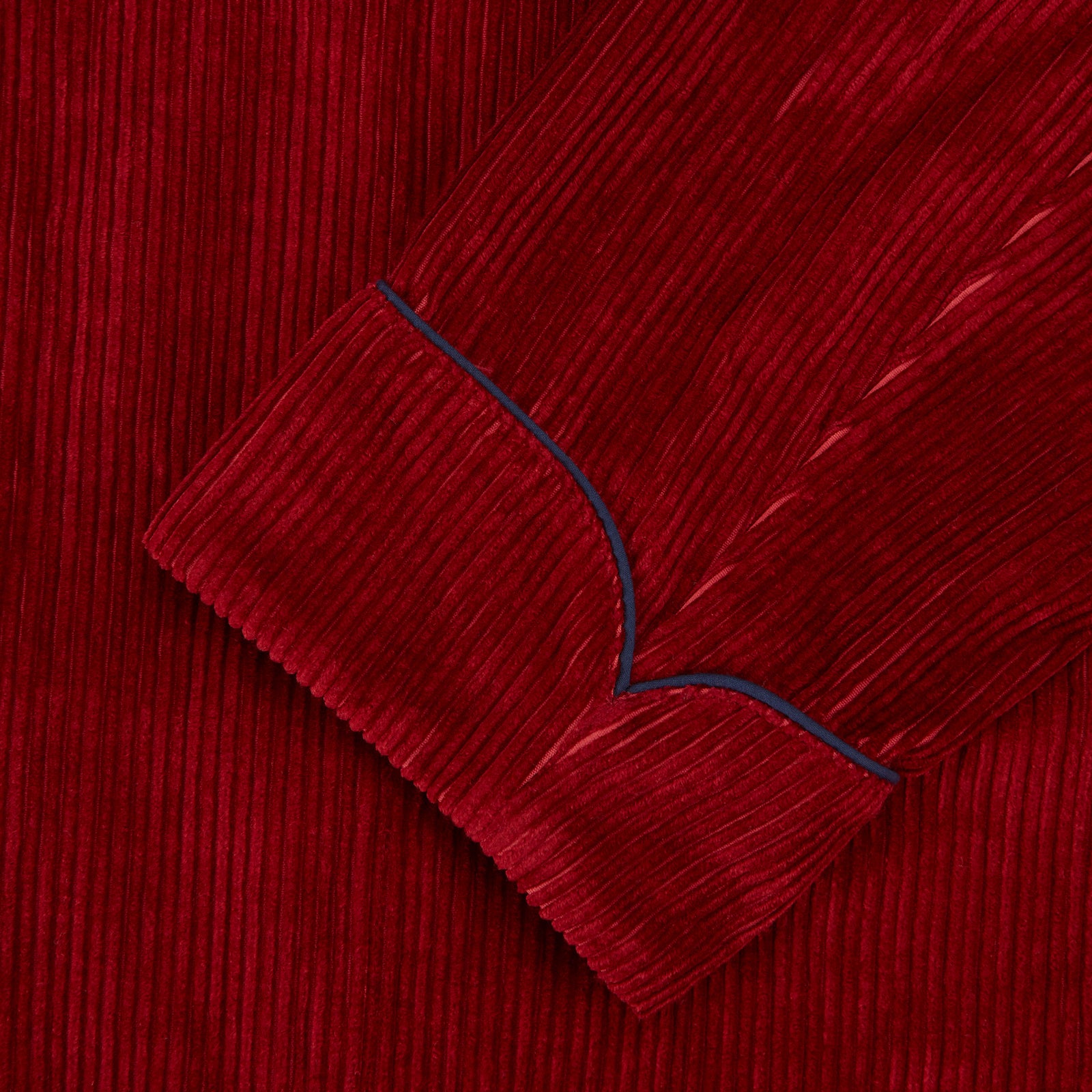 Image 2 of product Burgundy Linen & Cotton Cord Gown