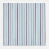 View 3 of product The Turnbull & Asser Burgundy Wide Pinstripe Hand-Rolled Handkerchief features bold burgundy stripes with hand-rolled edges, displayed flat on a white background for an elegant look.