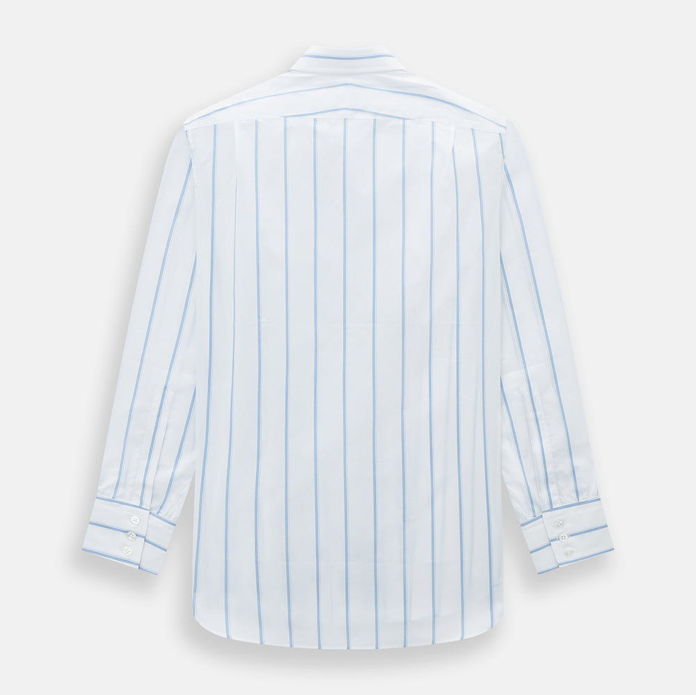 Colony Blue Track Stripe Mayfair Shirt