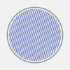 Blue Fine Bengal Stripe Cotton Fabric