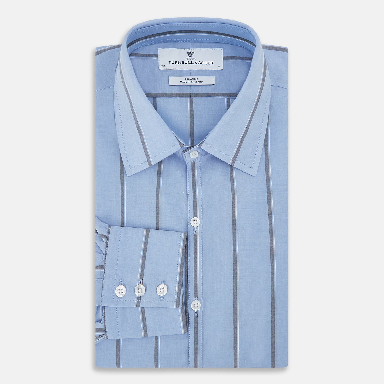 Image 5 of product Sky Blue Track Stripe Westminster Shirt