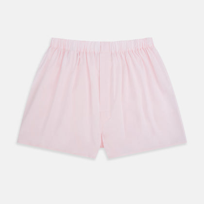 Plain Blush Godfrey Boxer Shorts