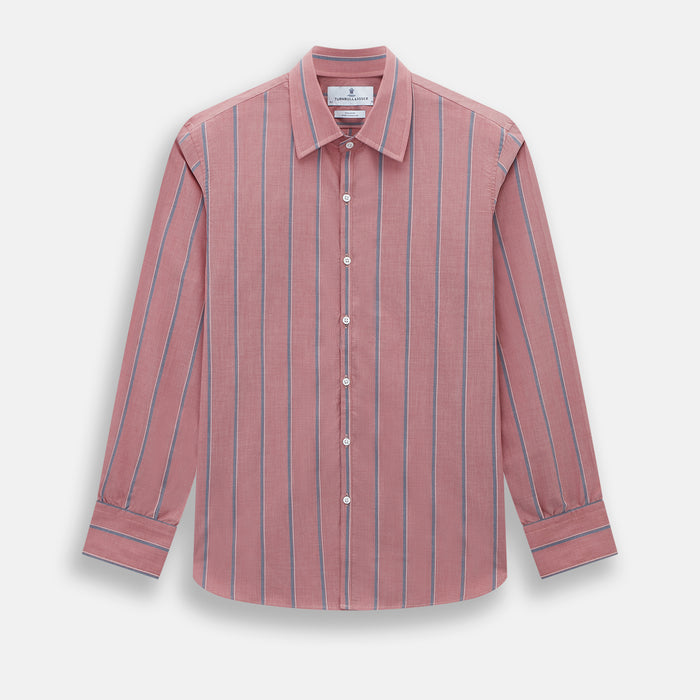 Red Track Stripe Westminster Shirt