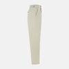 Taupe Cotton Blend Henry Trousers