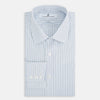 Navy and Blue Shadow Stripe Mayfair Shirt