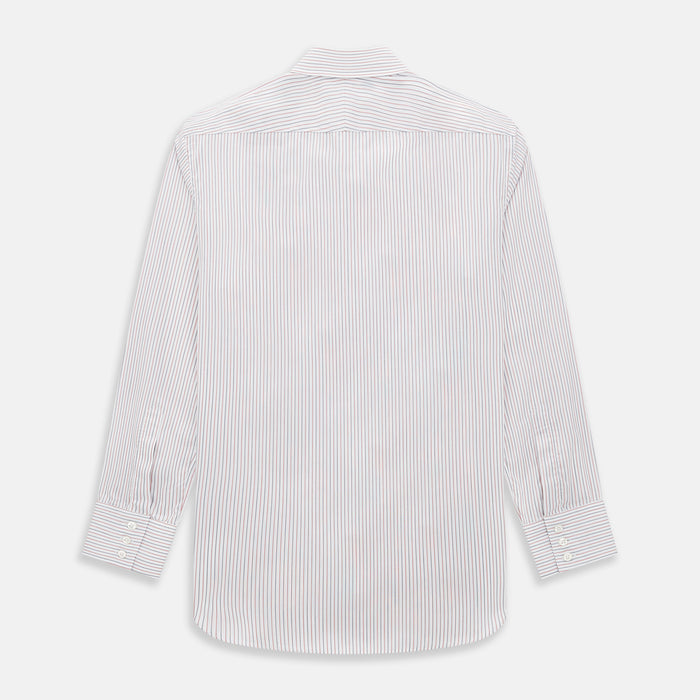 Red and Blue Double Stripe Westminster Shirt Image 2
