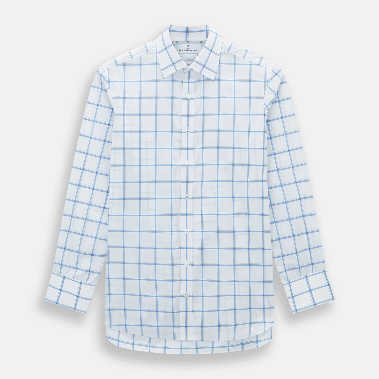 Image 1 of product Colony Blue Grid Check Mayfair Shirt