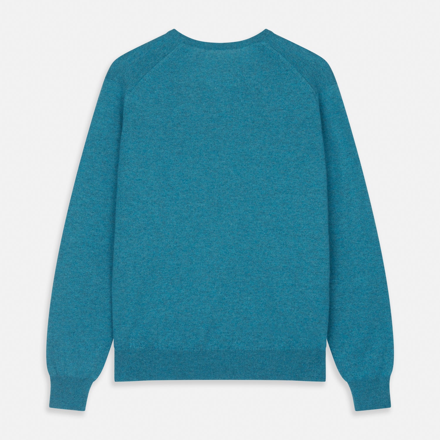 Teal Paden V-Neck Jumper