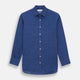 Navy Linen Mayfair Shirt