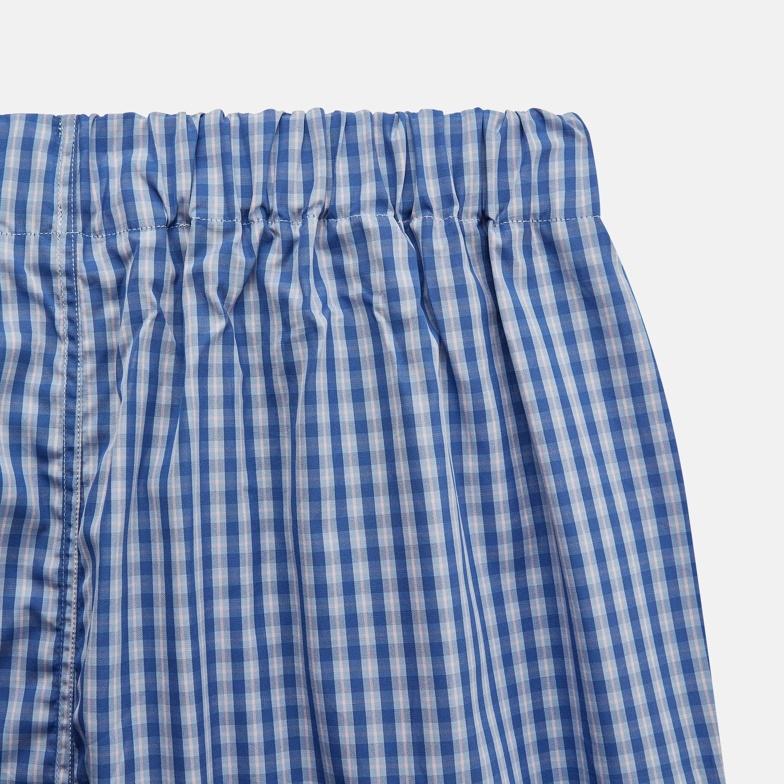 Image 2 of product Navy Check Cotton Hastings Pyjama Trousers