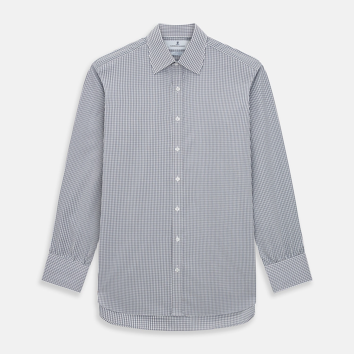 Grey Double Graph Mayfair Shirt