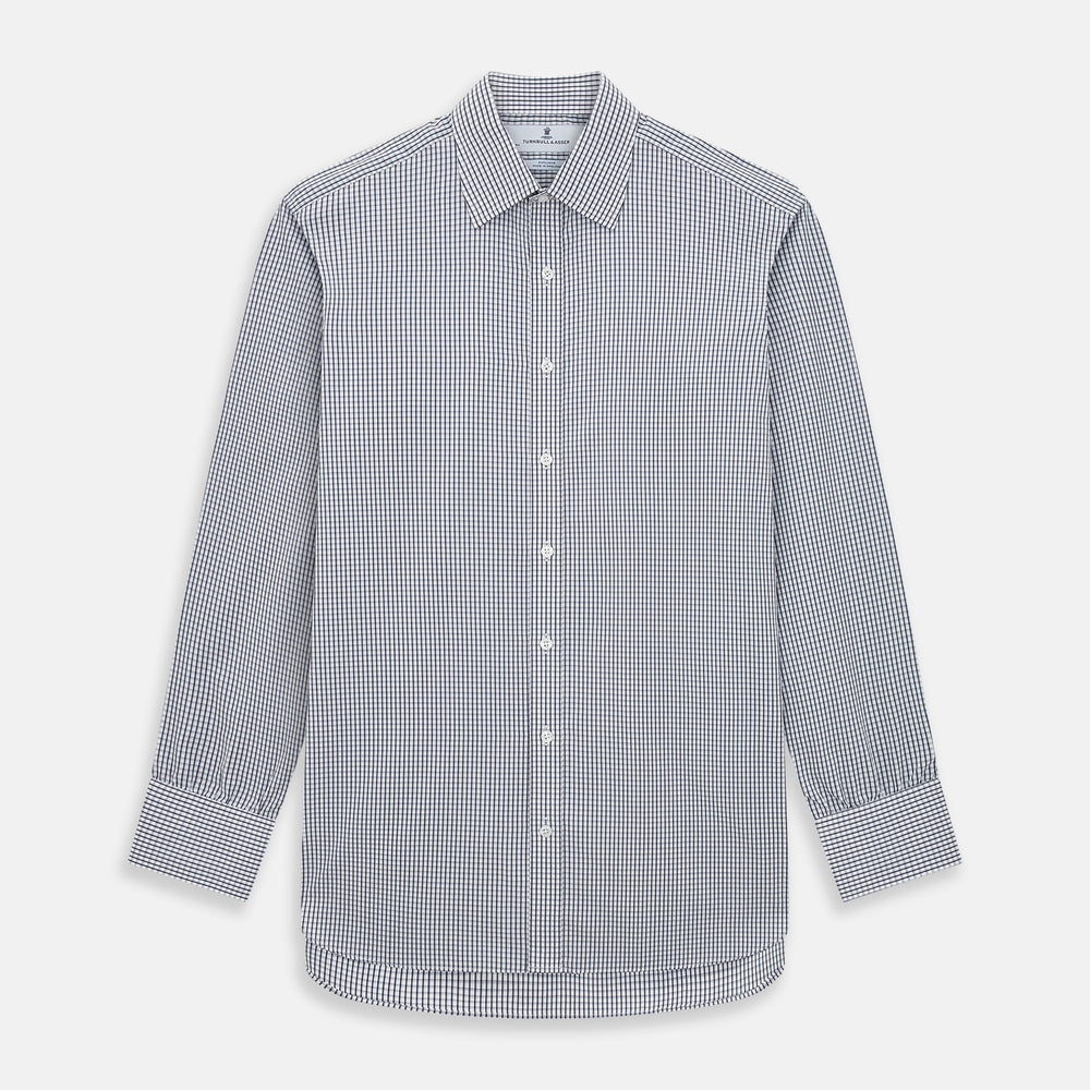 Grey Double Graph Mayfair Shirt