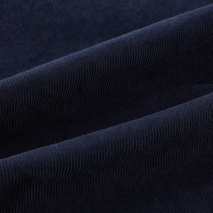 Light Navy Corduroy Charles Trousers Image 6