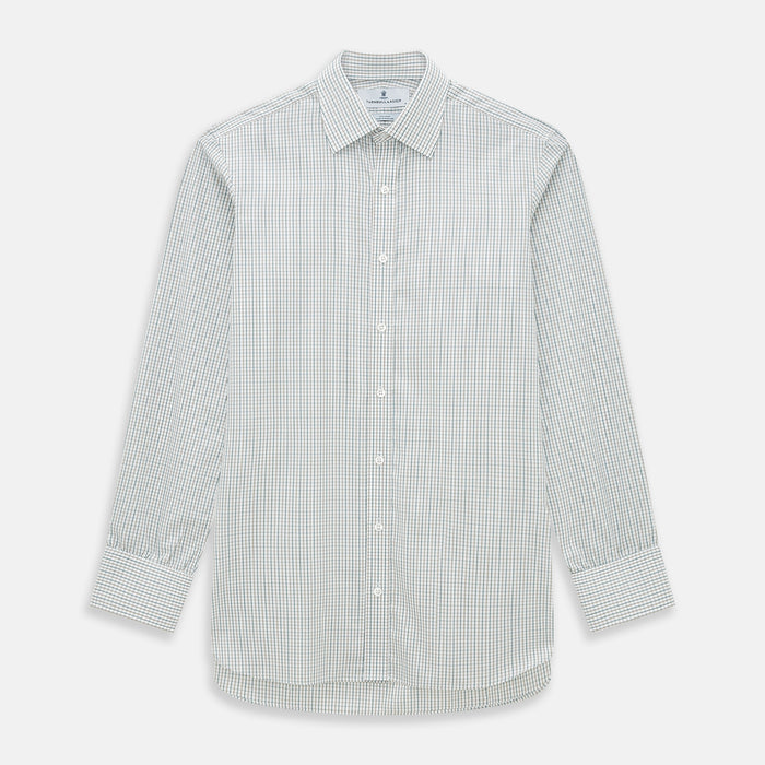 Green and Brown Multi Check Mayfair Shirt