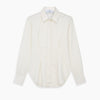 Cream Silk Tailored Bianca Shirt