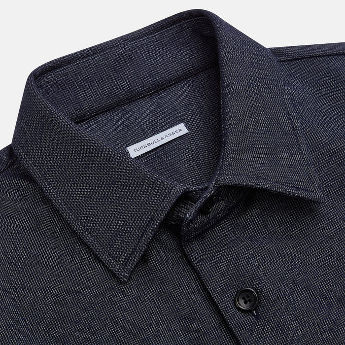 Navy Hampstead Overshirt Image 1