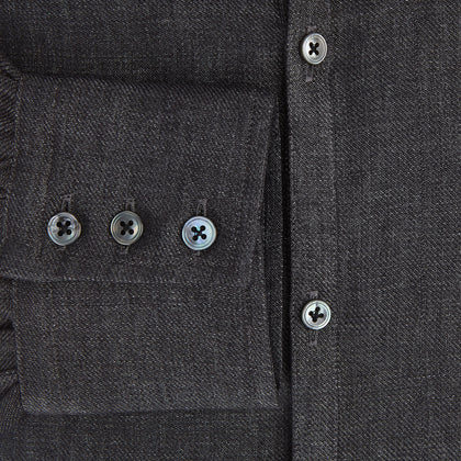 Ash Linen Windsor Shirt Image 3