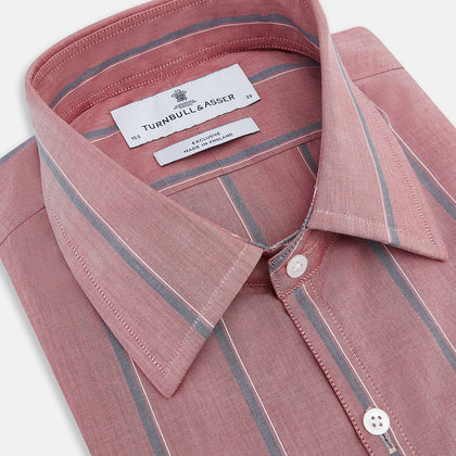 Red Track Stripe Westminster Shirt