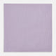 The Turnbull & Asser Lilac Pinstripe Hand-Rolled Handkerchief is a neatly folded, square, lavender piece with a subtle ribbed texture and hand-rolled edges, displayed flat on a white background.