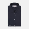 Navy Cashmere Blend Fabric