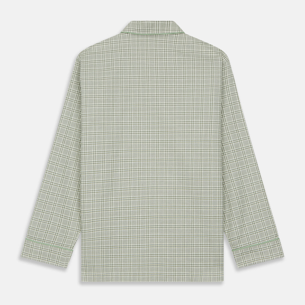 Green Check Modern Cotton Pyjama Set